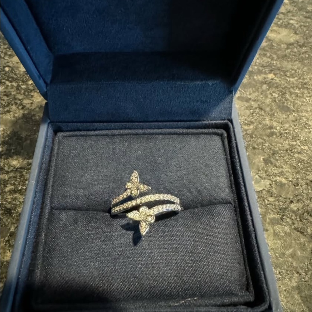 Silver Butterfly Ring